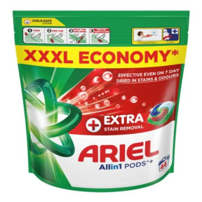 Капсули для прання ARIEL Pods+ Все-в-1 з екстрасилою виведення плям, 44 шт